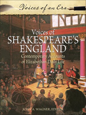 cover image of Voices of Shakespeare's England